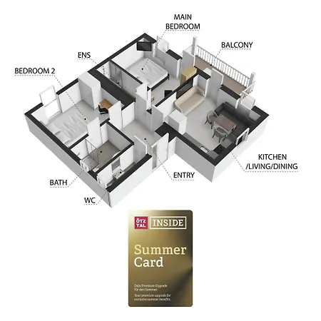 Ferienhaus2-sölden Mit Summercard * Sölden
